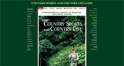 Desktop Screenshot of countrysportsandcountrylife.com