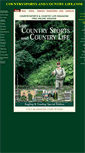 Mobile Screenshot of countrysportsandcountrylife.com